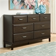 Signature Design by Ashley Vanmore Dark Wood Dresser