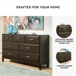 Signature Design by Ashley Vanmore Dark Wood Dresser