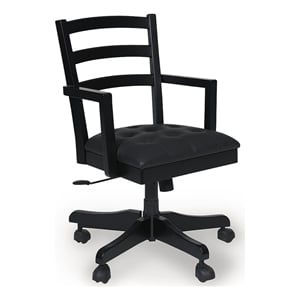 Signature Design by Ashley Wildenauer Black Home Office Desk Chair