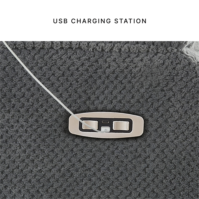 Signature Design by Ashley Free Wake Gray Power Recliner