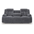 Signature Design by Ashley Free Wake Gray Power Reclining Sofa