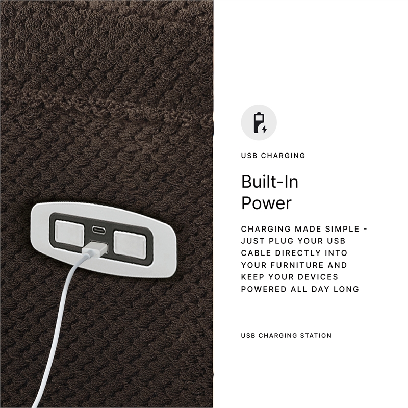 Signature Design by Ashley Observation Brown Power Recliner