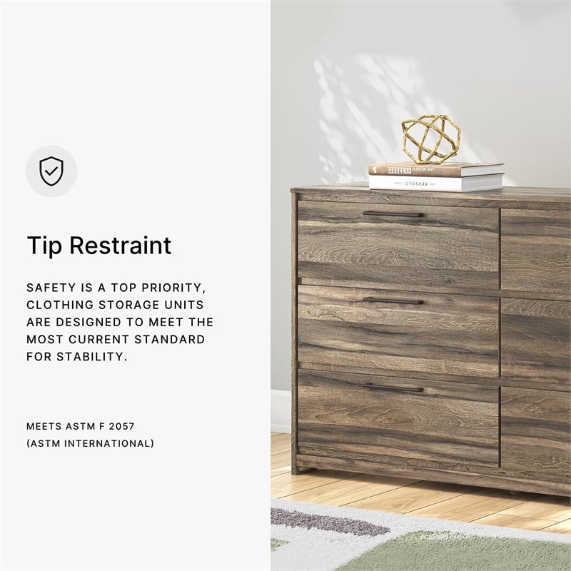 Signature Design by Ashley Jusika Brown Dresser