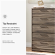 Signature Design by Ashley Jusika Brown Chest of Drawers