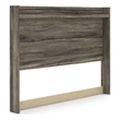 Signature Design by Ashley Jusika Brown Queen Panel Headboard