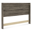 Signature Design by Ashley Jusika Brown King Panel Headboard