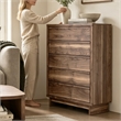 Signature Design by Ashley Darcalli Brown Wide Chest of Drawers