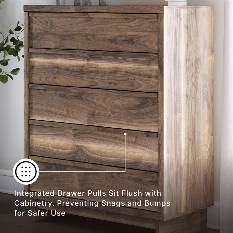 Signature Design by Ashley Darcalli Brown Wide Chest of Drawers