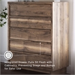 Signature Design by Ashley Darcalli Brown Wide Chest of Drawers
