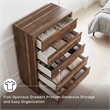 Signature Design by Ashley Darcalli Brown Wide Chest of Drawers