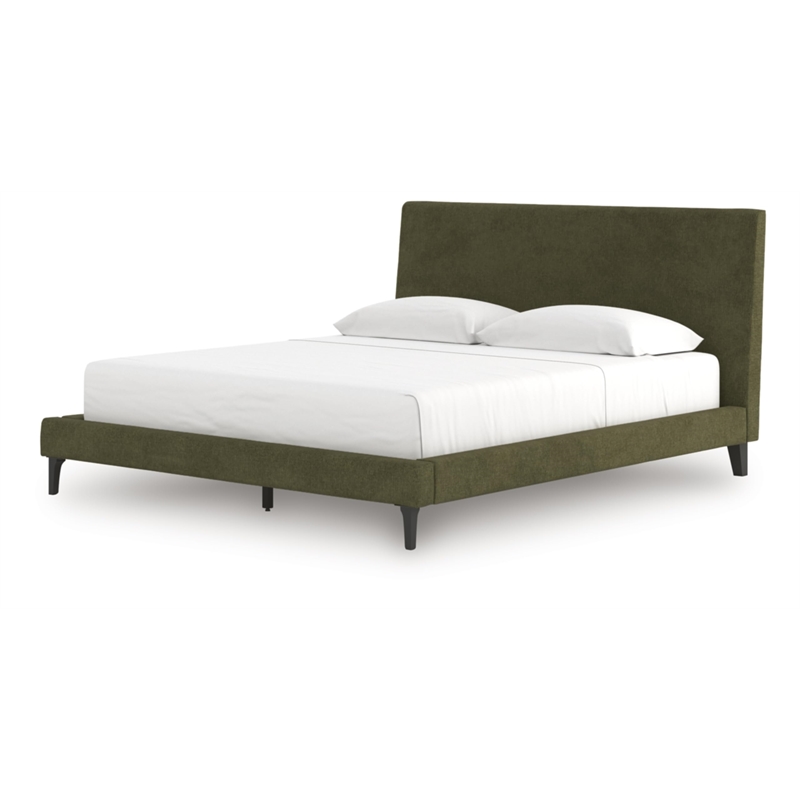 Signature Design by Ashley Darcalli Green California King Upholstered Bed