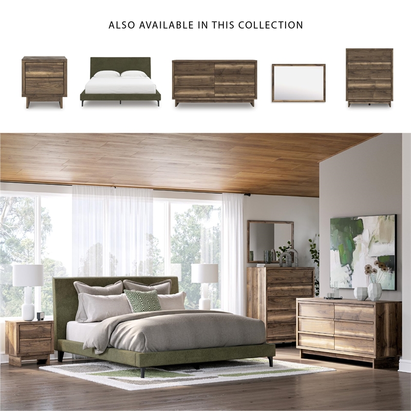 Signature Design by Ashley Darcalli Green California King Upholstered Bed