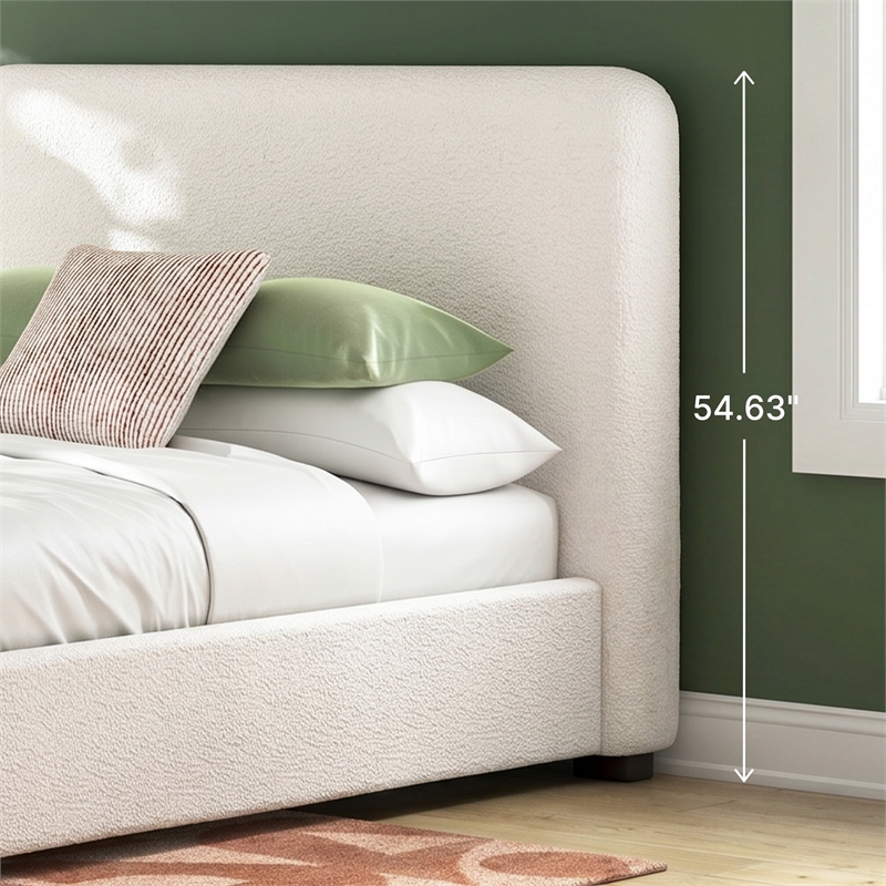 Signature Design by Ashley Brandinlane Beige Queen Upholstered Bed