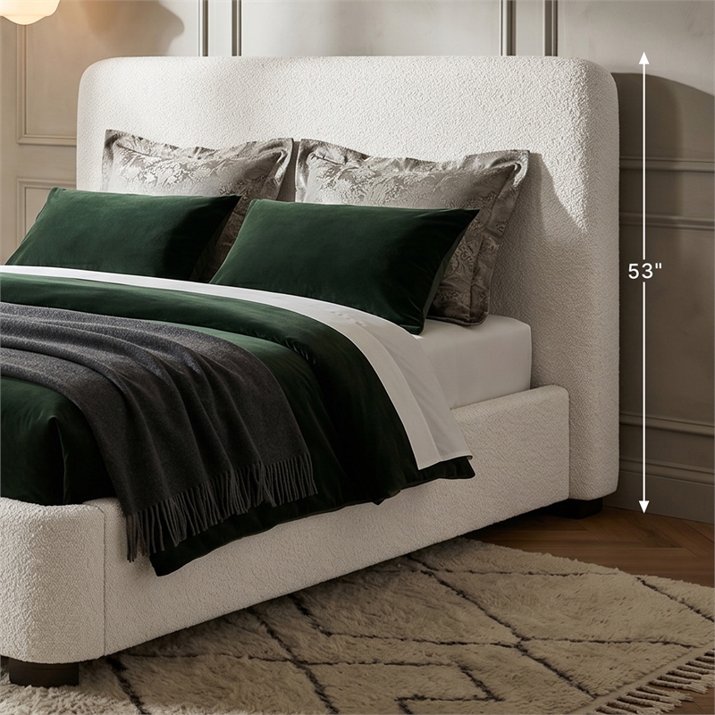 Signature Design by Ashley Brandinlane Beige King Upholstered Bed