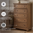 Signature Design by Ashley Glarrison Chest of Drawers in Brown