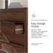 Signature Design by Ashley Kendamor Dark Wood Chest of Drawers