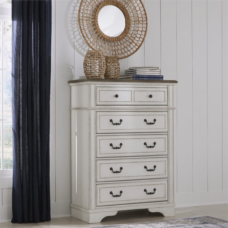 Signature Design by Ashley Blendon White Chest of Drawers
