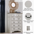 Signature Design by Ashley Blendon White Chest of Drawers