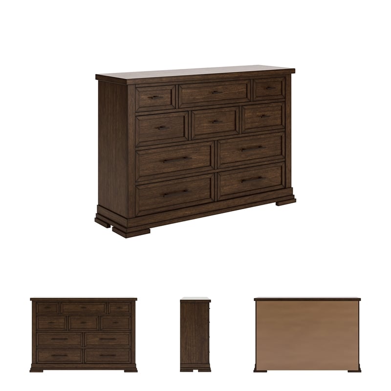 Signature Design by Ashley Taffenbrook Brown Dresser