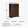 Signature Design by Ashley Taffenbrook Brown Chest of Drawers