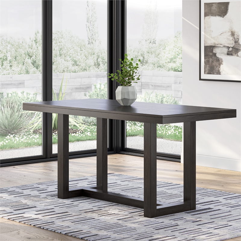 Signature Design by Ashley Neymorton Dark Gray Counter Height Dining Table