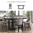 Signature Design by Ashley Neymorton Dark Gray Counter Height Dining Table