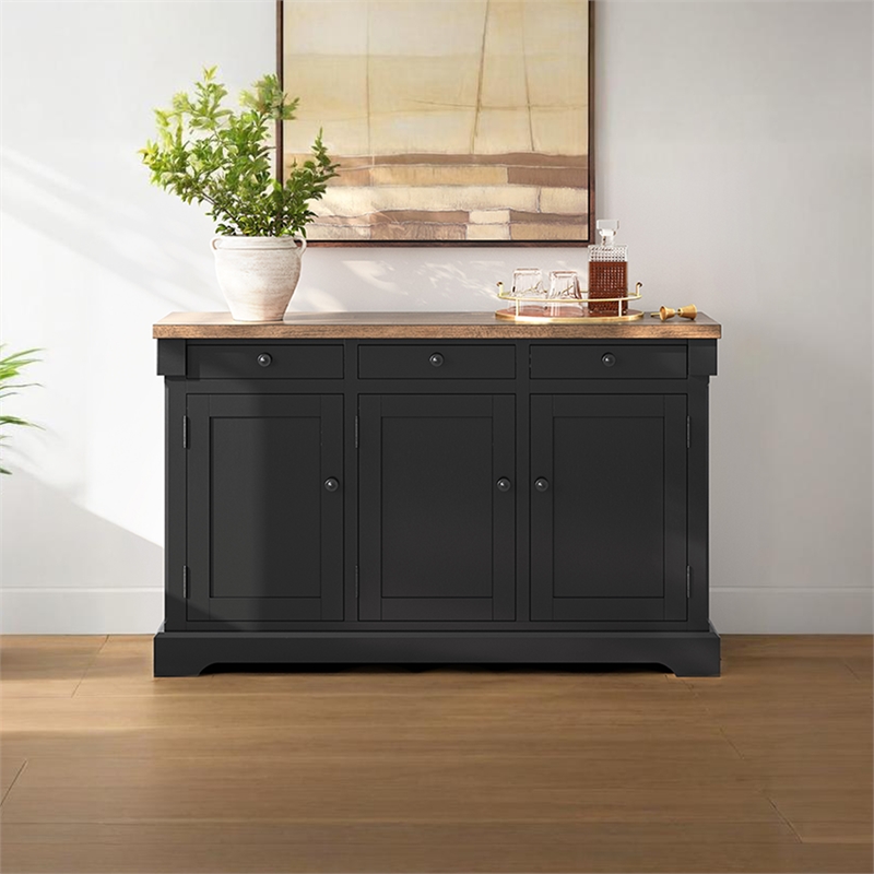 Signature Design by Ashley Wildenauer Black Dining Buffet