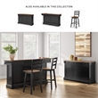 Signature Design by Ashley Wildenauer Black Dining Buffet