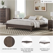 Signature Design by Ashley Calverson Brown King Platform Bed