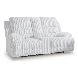 Signature Design by Ashley Higgesbee Power Reclining Loveseat with Console