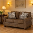 Signature Design by Ashley Shadsburne Brown Loveseat