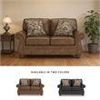 Signature Design by Ashley Shadsburne Brown Loveseat