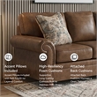 Signature Design by Ashley Shadsburne Brown Queen Sofa Sleeper