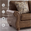Signature Design by Ashley Shadsburne Brown Queen Sofa Sleeper