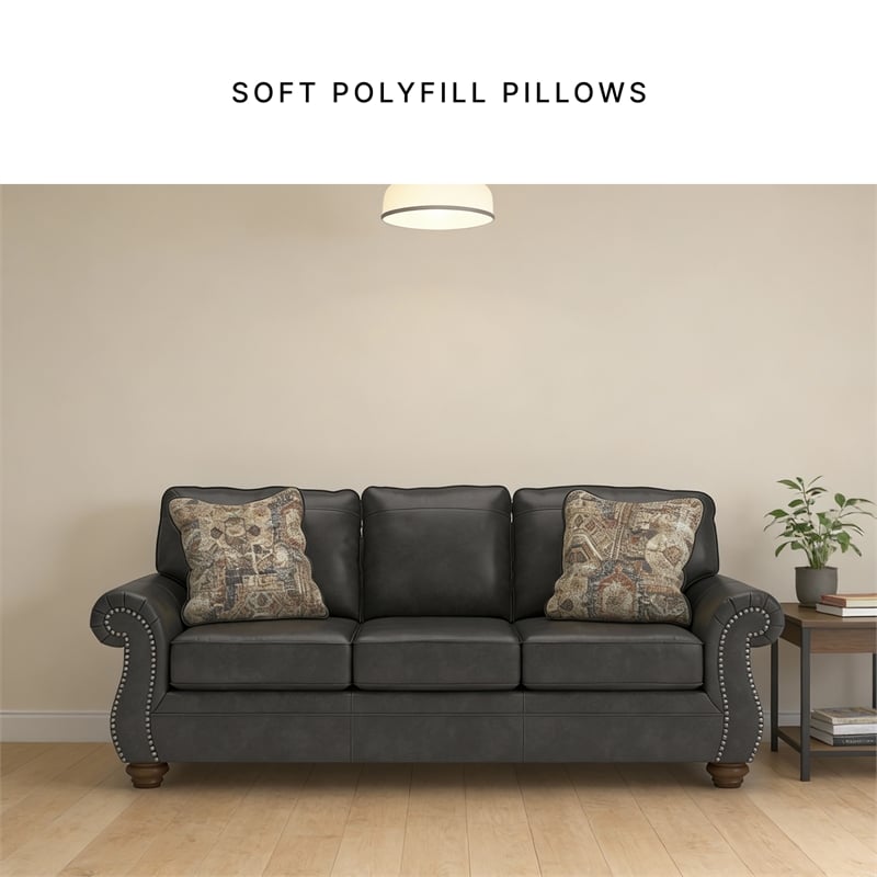 Signature Design by Ashley Chatterton Black Sofa