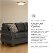 Signature Design by Ashley Chatterton Black Sofa