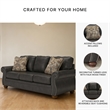 Signature Design by Ashley Chatterton Black Sofa
