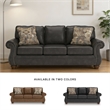 Signature Design by Ashley Chatterton Black Sofa