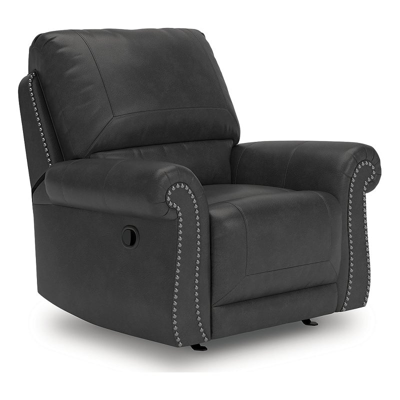 Signature Design by Ashley Chatterton Dark Gray Swivel Glider Recliner