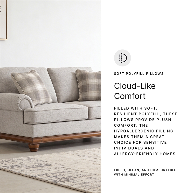 Signature Design by Ashley Stoughton Beige Loveseat
