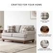 Signature Design by Ashley Stoughton Beige Loveseat