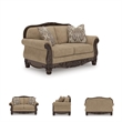 Signature Design by Ashley Stanmore Brown Loveseat