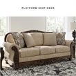 Signature Design by Ashley Stanmore Brown Sofa