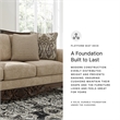 Signature Design by Ashley Stanmore Brown Sofa