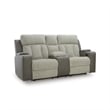 Signature Design by Ashley Point Clear Gray Power Reclining Loveseat