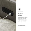 Signature Design by Ashley Point Clear Gray Power Reclining Loveseat