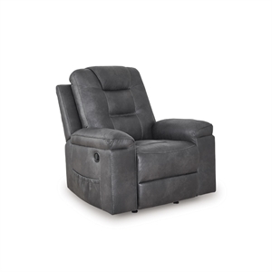 Signature Design by Ashley Shadehille Gray Recliner