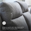 Signature Design by Ashley Yarrow Lane Gray Reclining Loveseat