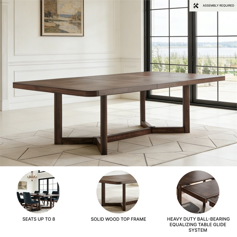 Signature Design by Ashley Kendamor Brown Dining Extension Table