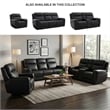 Signature Design by Ashley 5Z-Dreamlight Black Power Reclining Loveseat